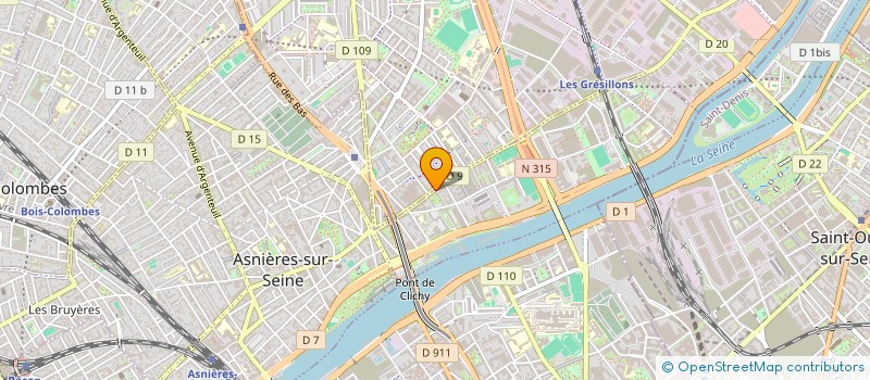 localisation de l'entreprise LUMYA  ASNIERES-SUR-SEINE