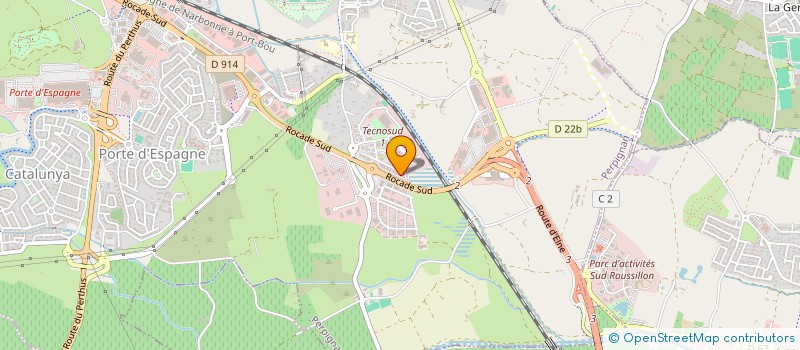 localisation de l'entreprise LUMYCOM  PERPIGNAN