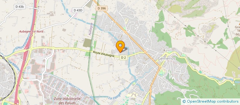 localisation de l'entreprise LUMYNANCE  GEMENOS