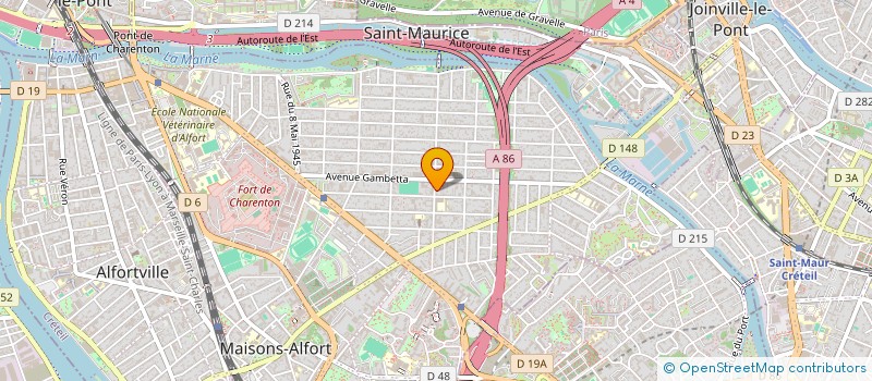 localisation de l'entreprise LUN' ARTS  MAISONS-ALFORT