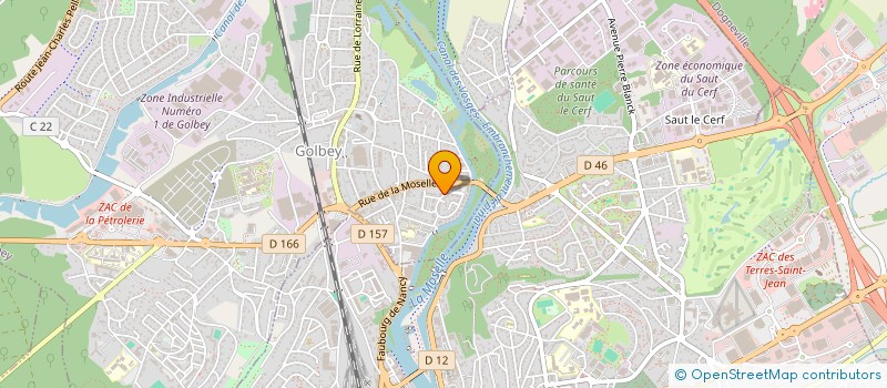 localisation de l'entreprise LUN'ENR  EPINAL