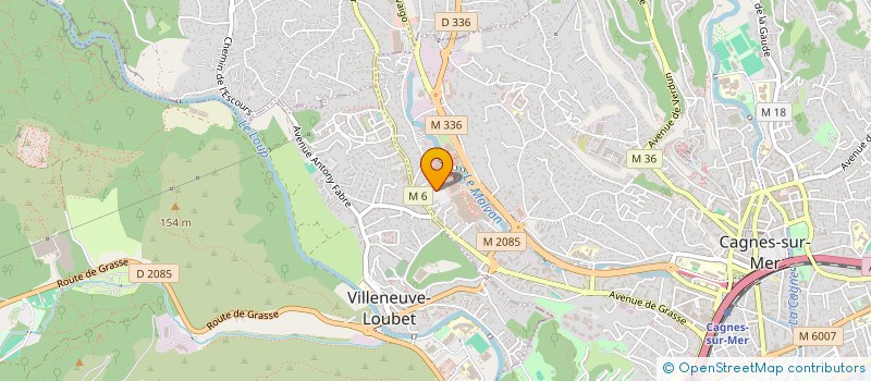 localisation de l'entreprise LUNA 2021 à CAGNES-SUR-MER