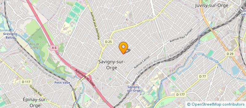 localisation de l'entreprise LUNA à SAVIGNY-SUR-ORGE