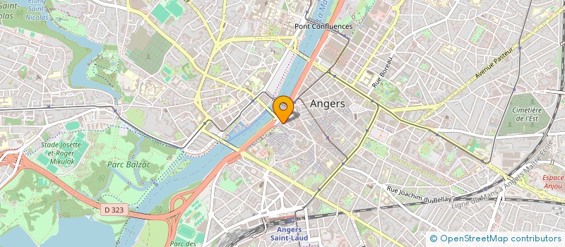 localisation de l'entreprise LUNA à ANGERS