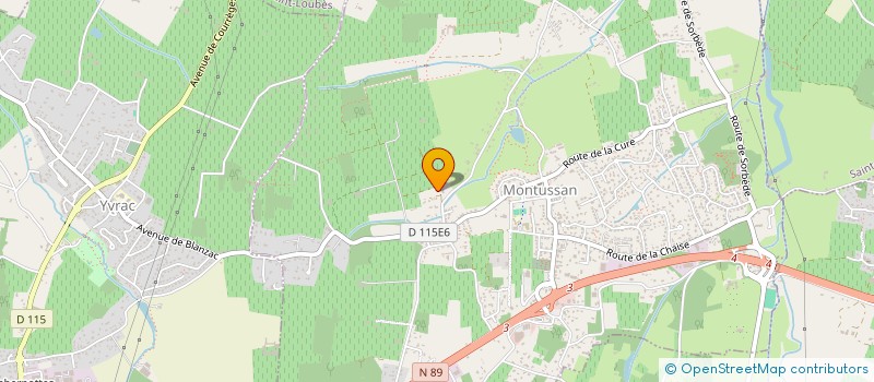 localisation de l'entreprise LUNA  LIBOURNE