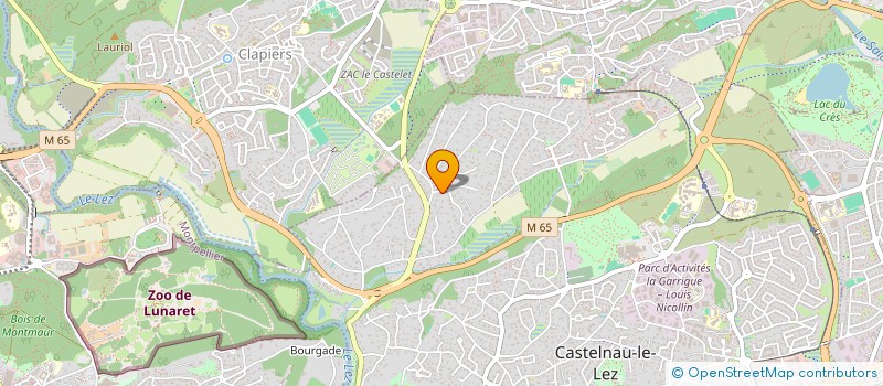 localisation de l'entreprise LUNA à CASTELNAU-LE-LEZ