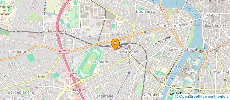 localisation de l'entreprise LUNA à TOULOUSE