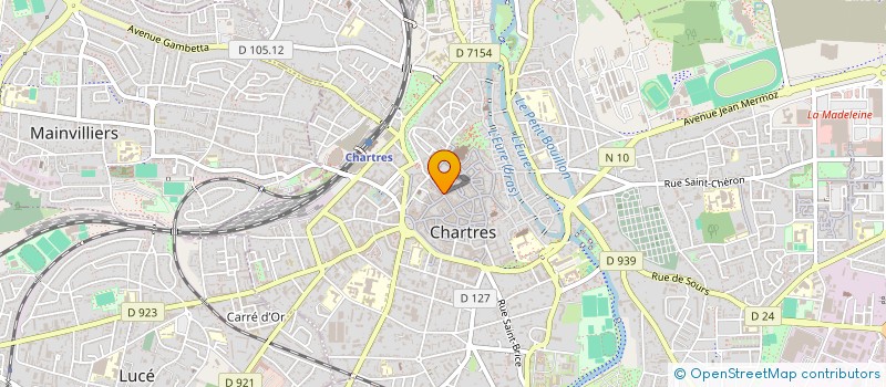 localisation de l'entreprise LUNA à CHARTRES