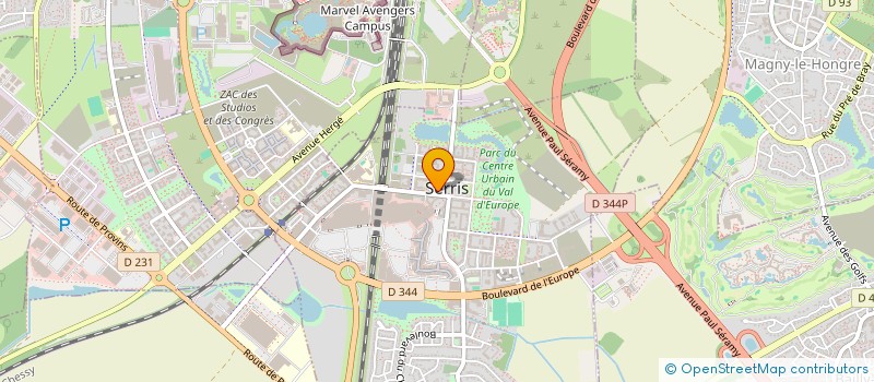 localisation de l'entreprise LUNA  SERRIS