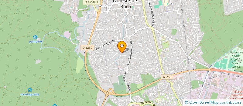 localisation de l'entreprise LUNA à LA TESTE-DE-BUCH