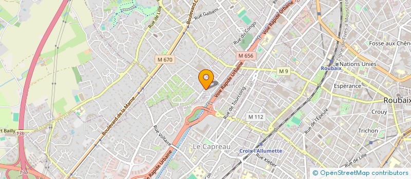 localisation de l'entreprise LUNA  WASQUEHAL