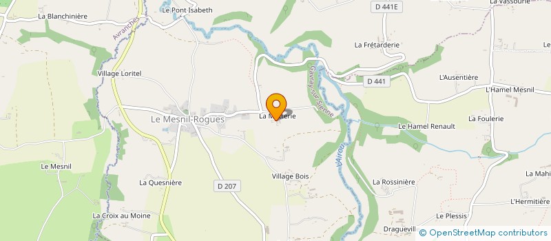 localisation de l'entreprise LUNA  GAVRAY-SUR-SIENNE