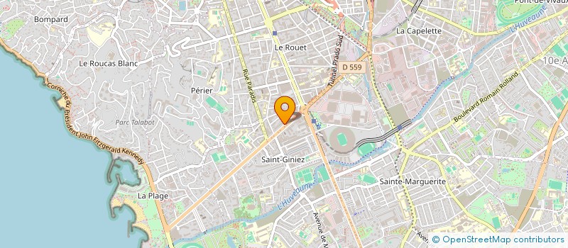 localisation de l'entreprise LUNA  MARSEILLE