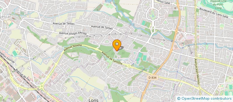 localisation de l'entreprise LUNA  LONS