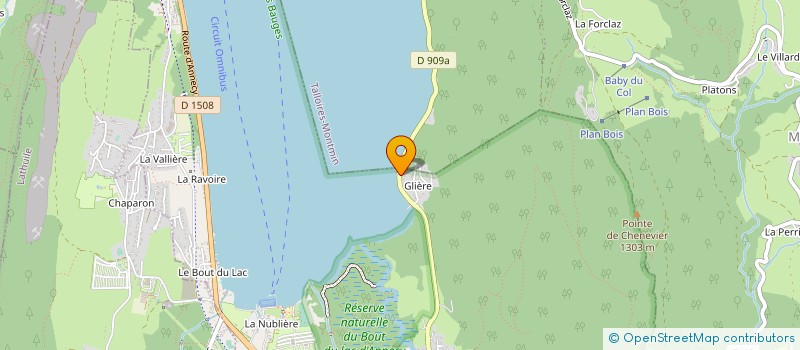 localisation de l'entreprise LUNA à DOUSSARD