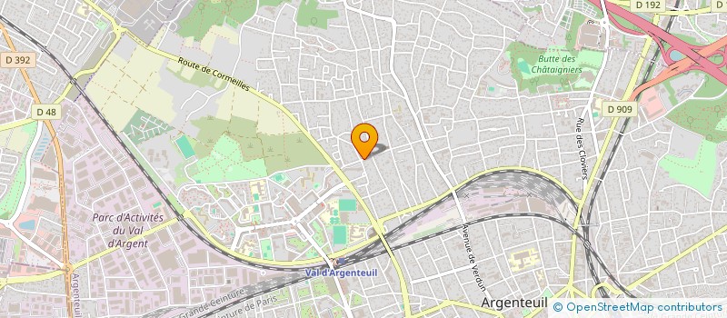 localisation de l'entreprise LUNA  ARGENTEUIL