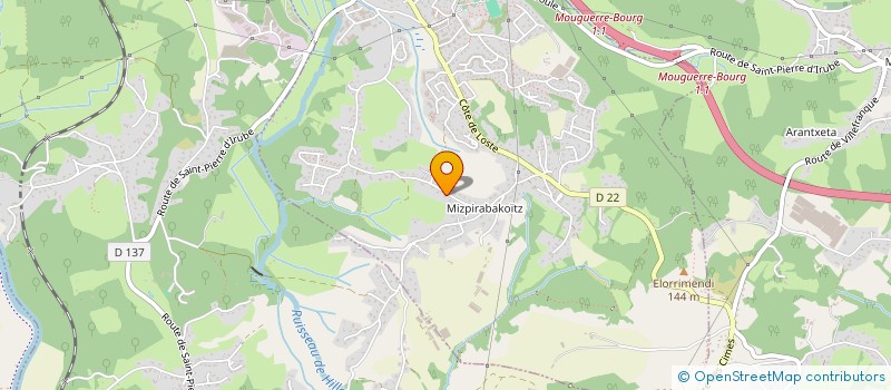 localisation de l'entreprise LUNA  SAINT-PIERRE-D'IRUBE