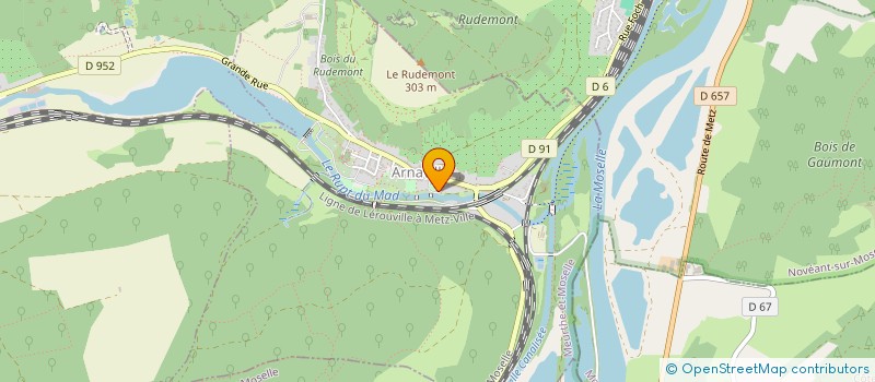 localisation de l'entreprise LUNA  ARNAVILLE