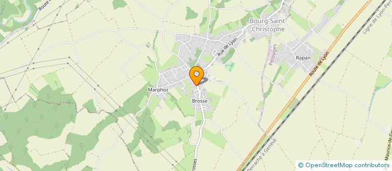 localisation de l'entreprise LUNA  RIGNIEUX-LE-FRANC