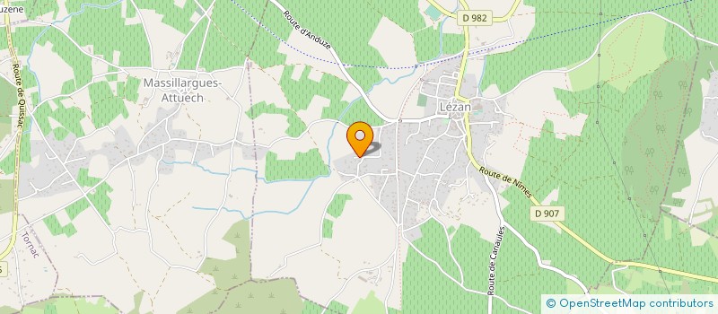 localisation de l'entreprise LUNA & CIE  LEZAN