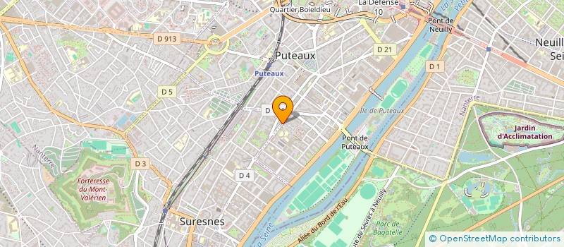 localisation de l'entreprise LUNA DATA CONSEIL à SURESNES