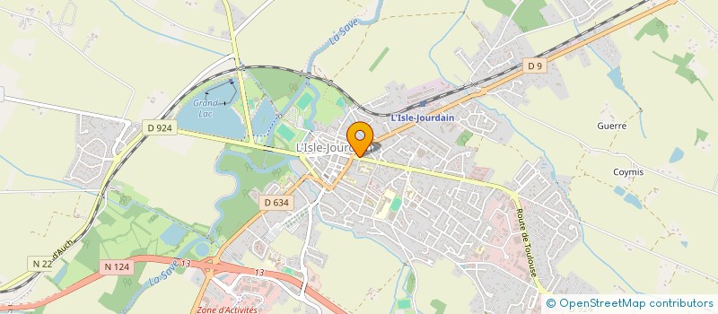 localisation de l'entreprise LUNA DEVELOPPEMENT à L'ISLE-JOURDAIN