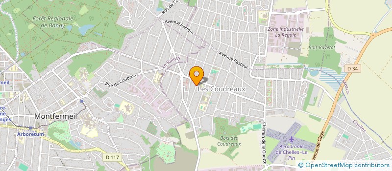 localisation de l'entreprise LUNA DIGITAL à CHELLES
