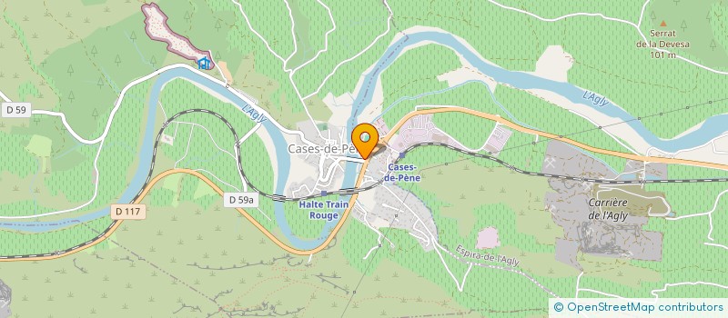localisation de l'entreprise LUNA DJ à CASES-DE-PENE