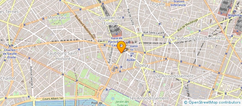 localisation de l'entreprise LUNA FOOD à PARIS
