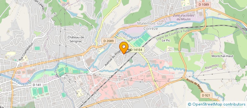 localisation de l'entreprise LUNA-HONEYMOON  DAMPNIAT