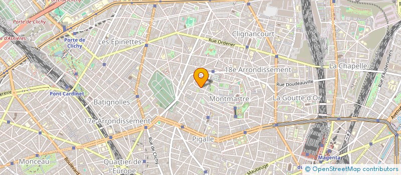 localisation de l'entreprise LUNA MDR  PARIS