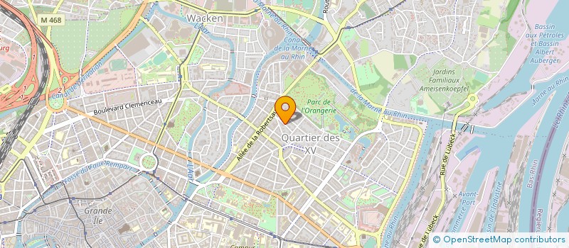 localisation de l'entreprise LUNA MENDES à STRASBOURG