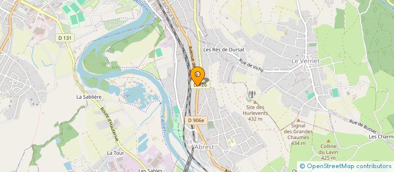 localisation de l'entreprise LUNA MILONGUERA  ABREST