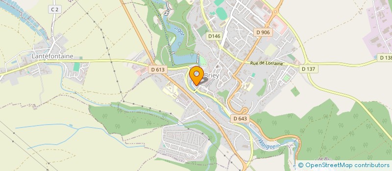 localisation de l'entreprise LUNA MOD  VAL DE BRIEY