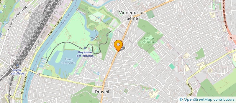 localisation de l'entreprise LUNA ONGLES à DRAVEIL
