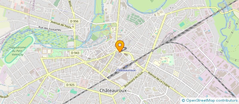 localisation de l'entreprise LUNA PRES DE VOUS à CHATEAUROUX