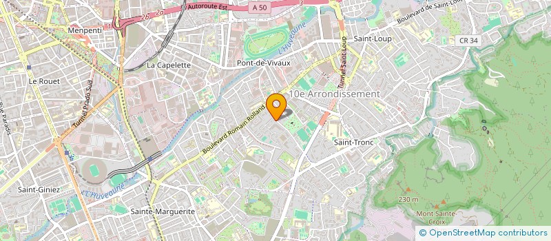 localisation de l'entreprise LUNA PROD  MARSEILLE