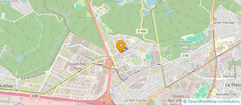 localisation de l'entreprise LUNA ROSSA à MEUDON