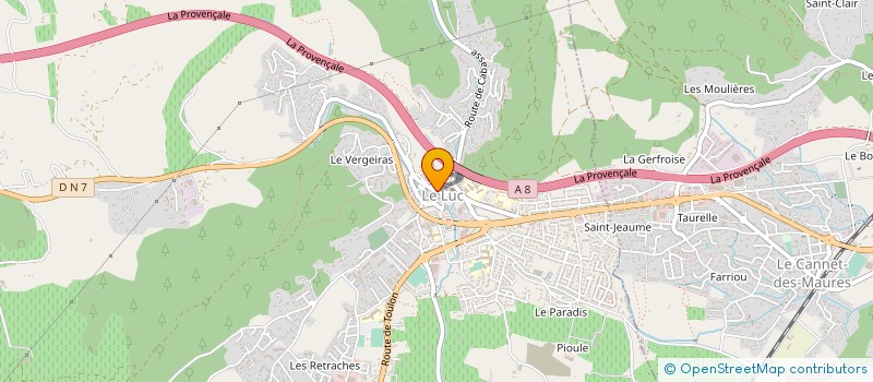 localisation de l'entreprise LUNA SCEA  LE LUC