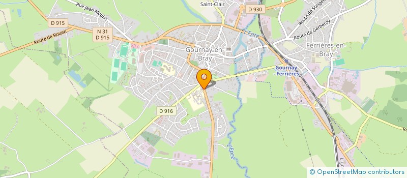 localisation de l'entreprise LUNACLE  GOURNAY-EN-BRAY