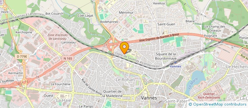 localisation de l'entreprise LUNACY à VANNES