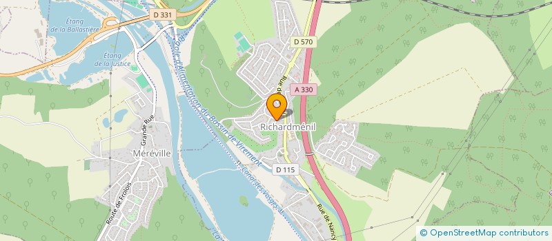 localisation de l'entreprise LUNACY  RICHARDMENIL