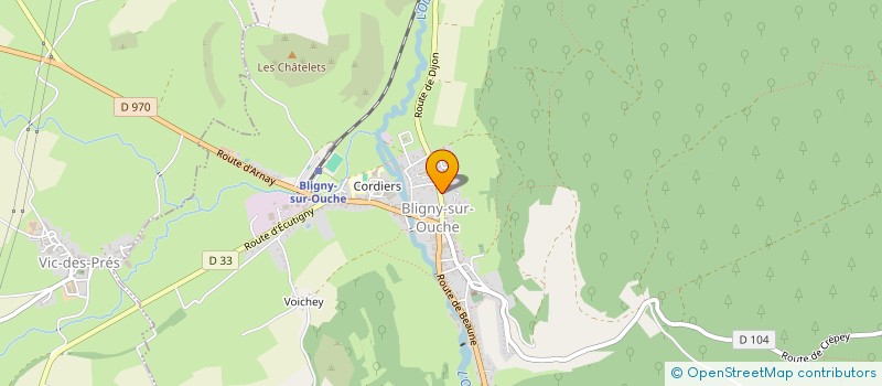 localisation de l'entreprise LUNADELLE II  BLIGNY-SUR-OUCHE