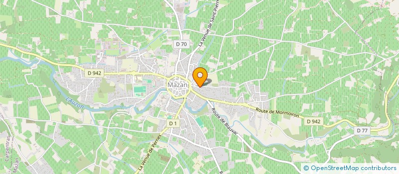 localisation de l'entreprise LUNADICO à MAZAN