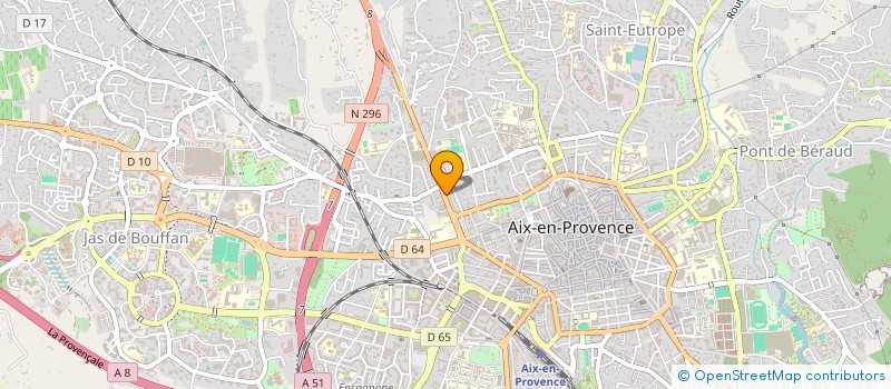 localisation de l'entreprise LUNAE à AIX-EN-PROVENCE