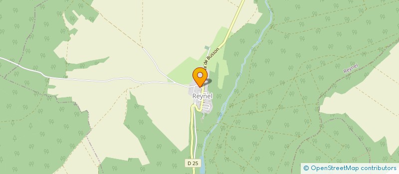 localisation de l'entreprise LUNAIS à REYNEL