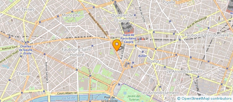 localisation de l'entreprise LUNAJETS FRANCE SAS à PARIS