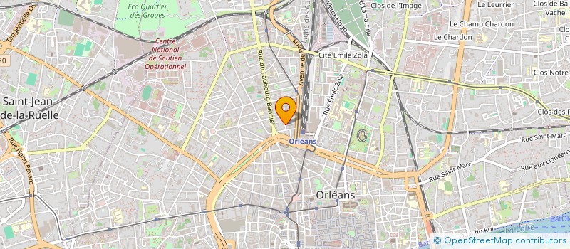 localisation de l'entreprise LUNALETAL à ORLEANS