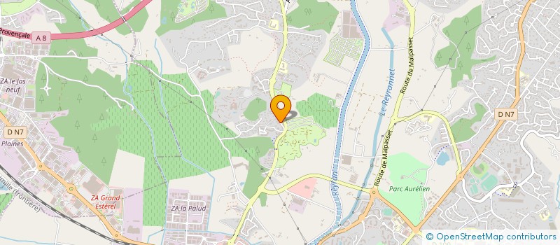 localisation de l'entreprise LUNAP à FREJUS