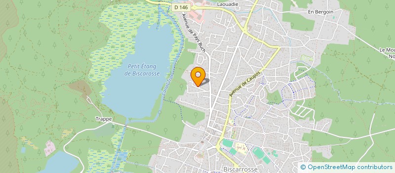 localisation de l'entreprise LUNAPHIGUI  BISCARROSSE